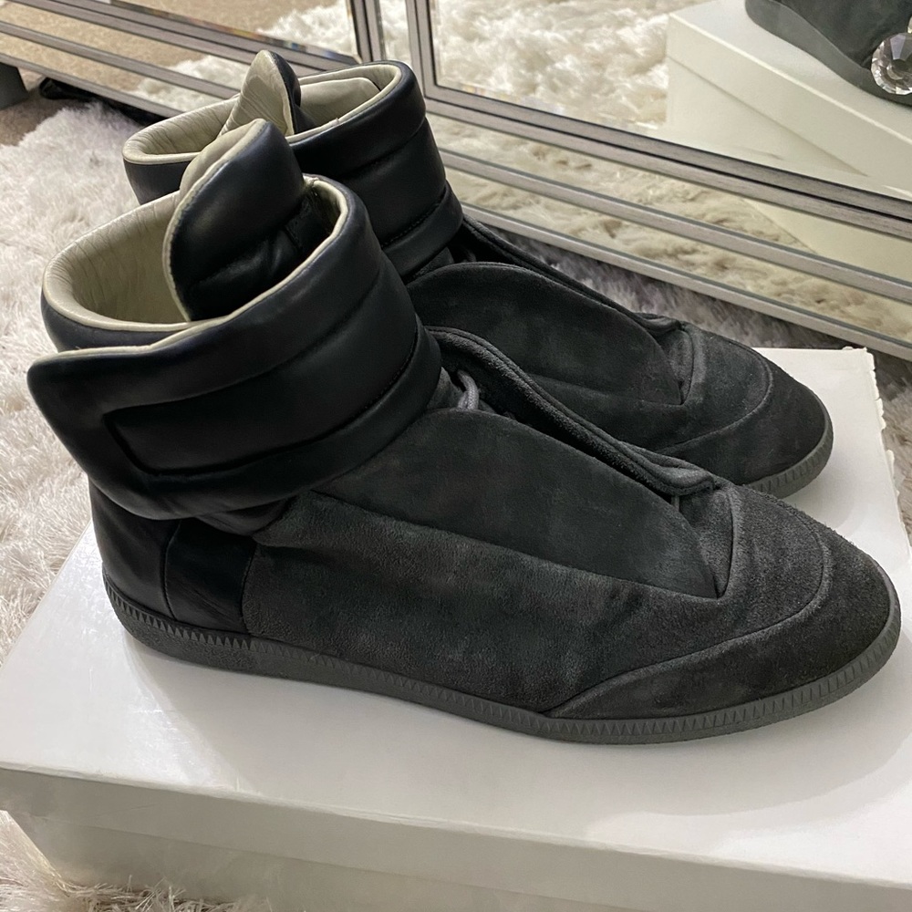 Maison Margiela Black & Grey Future High Top 46/12